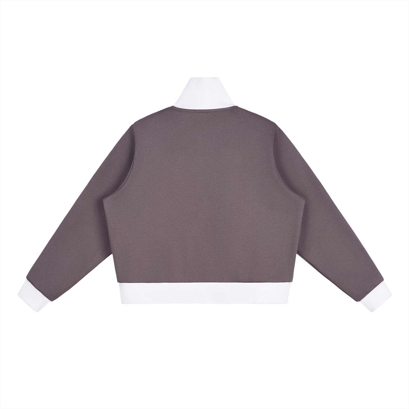 Fleece Cropped Track Jacket - Image 6